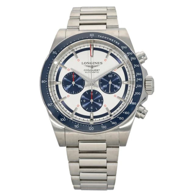 Longines Conquest L3.835.4 43mm Stainless Steel Watch from H&T, photo 1 of 1