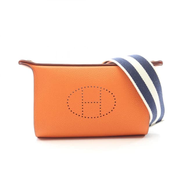 Hermès Shoulder Bag Vide Poche Orange in Orange Togo leather from The Reluxe, photo 1 of 1