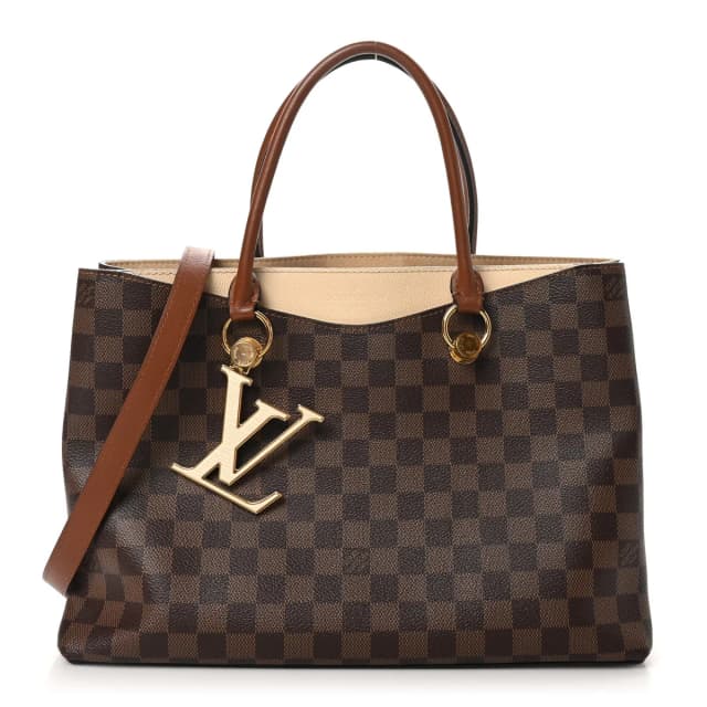 Louis Vuitton Riverside Damier Ebene Coated Canvas Bag - Brown in Brown Coated canvas from H&T, photo 1 of 1