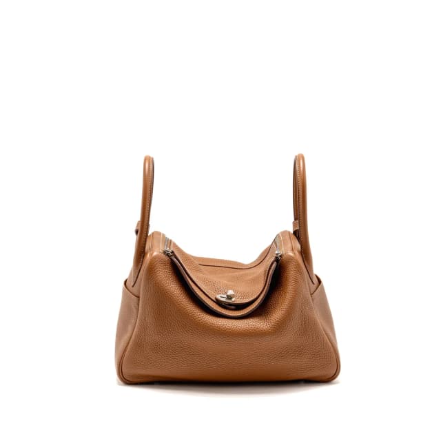 Hermès lindy 30 clemence gold SHW stamp T in Gold Clemence leather from EMIER, photo 1 of 1