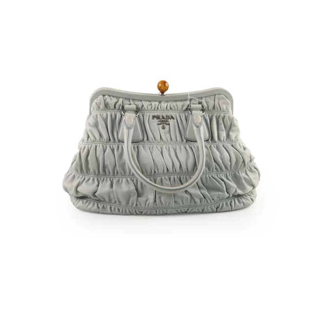 Prada Light Blue Shoulder bag in Blue Leather from The Purse Affair, photo 1 of 1