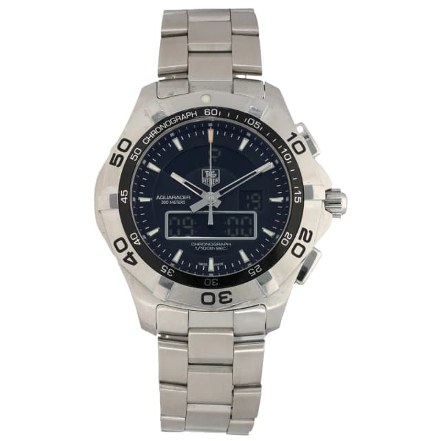 TAG Heuer Aquaracer CAF1010 44mm Stainless Steel Watch from H&T, photo 1 of 1
