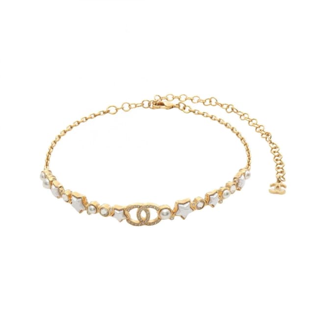 Chanel Choker CC Logo Star Necklace from The Reluxe, photo 1 of 1