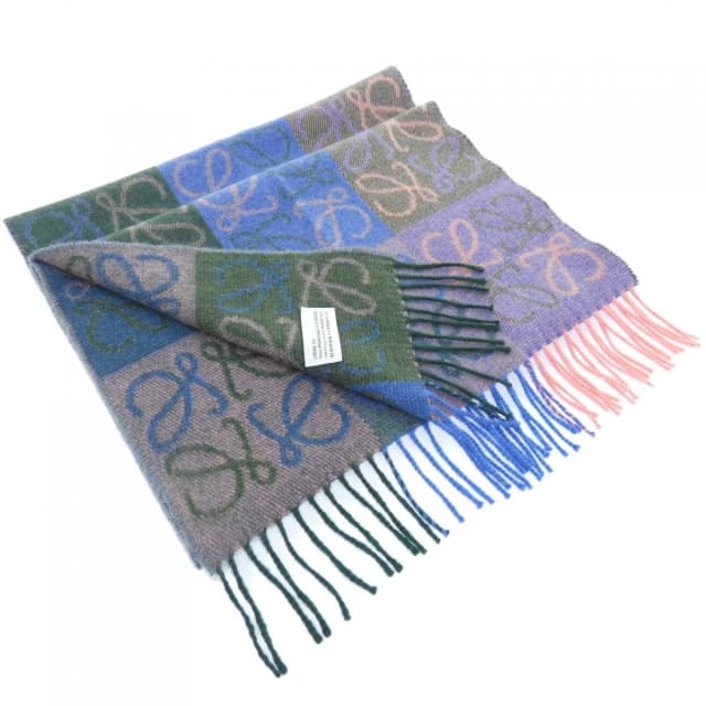 Loewe Scarf Green in Green from The Reluxe, photo 1 of 1