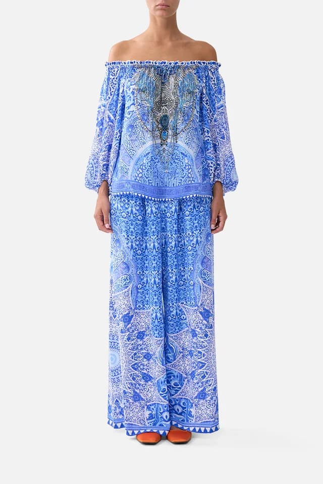 Camilla eBoutique TUCK FRONT PANT THE BOSPHOROUS, image 1 of 1 from CAMILLA