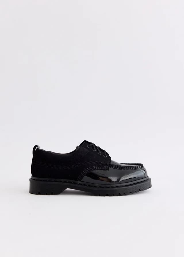 Dr. Martens x BEAMS Lowell Shoe in Black Orleans, image 1 of 1 from Incu