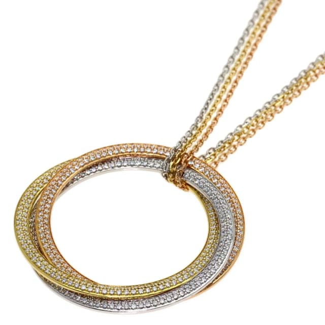 Cartier Trinity Diamond Necklace from The Reluxe, photo 1 of 1