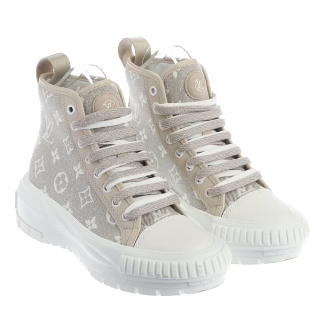 Louis Vuitton High-Top Sneaker EUR 36 Hellgrau in Grau from Buddy And Selly, photo 1 of 1