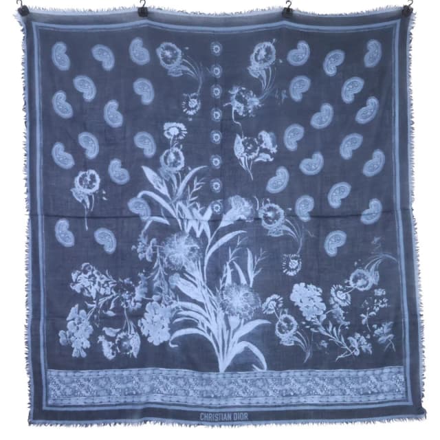 Dior Wool Scarf in Cashmere from The Reluxe, photo 1 of 1