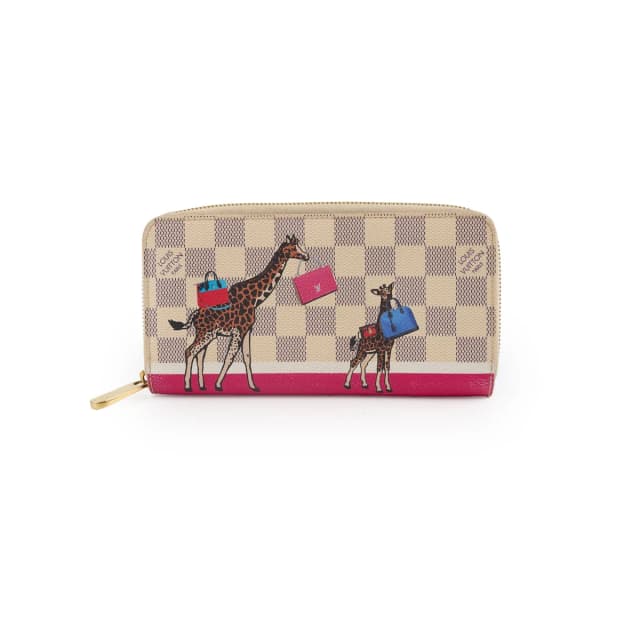 Louis Vuitton Long Wallet Damier Azur 2017 Christmas Animation in Canvas from The Purse Affair, photo 1 of 1