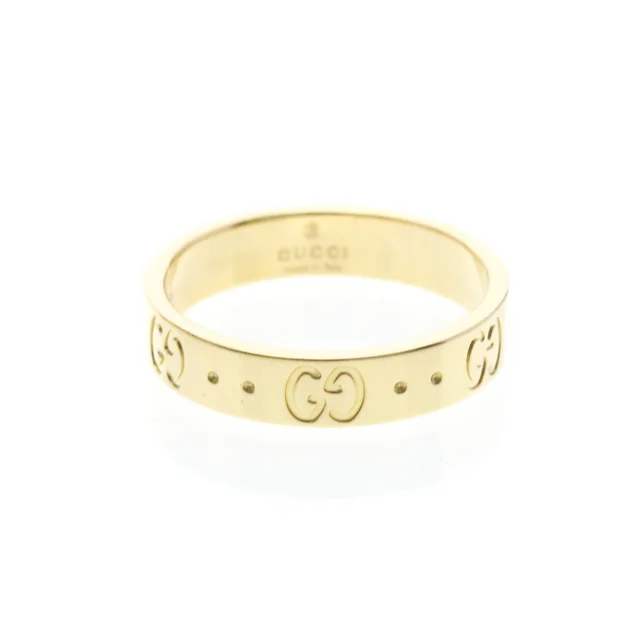 Gucci Icon Ring Yellow Gold (18K) Fashion No Stone Band Ring Gold in Gold Yellow gold (18K) from Elady, photo 1 of 1