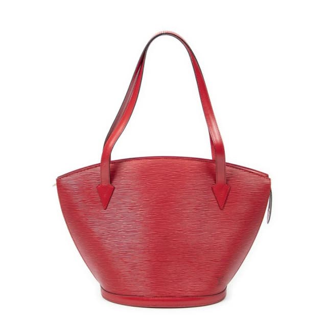 Louis Vuitton Saint Jacques Shopping Red Epi Messenger Bag in Red from The Reluxe, photo 1 of 1