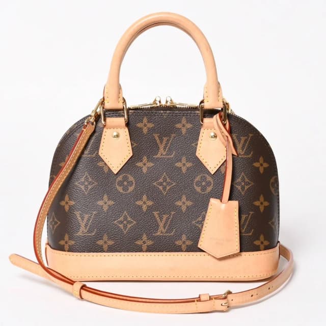 Louis Vuitton Monogram Alma BB Handbag Shoulder Gold in Gold Leather from The Reluxe, photo 1 of 1