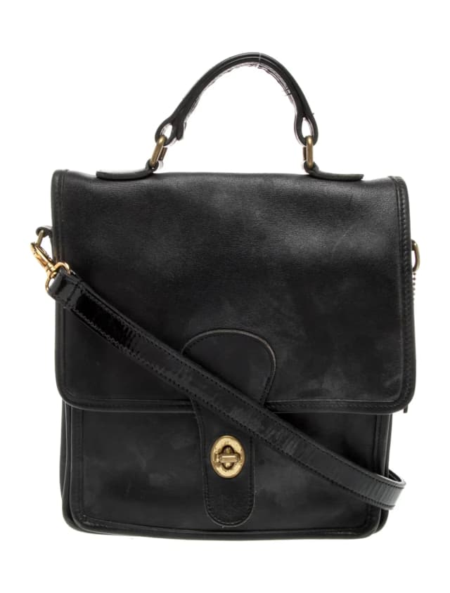 Coach Shoulder Bag in black Leather from The RealReal, photo 1 of 1