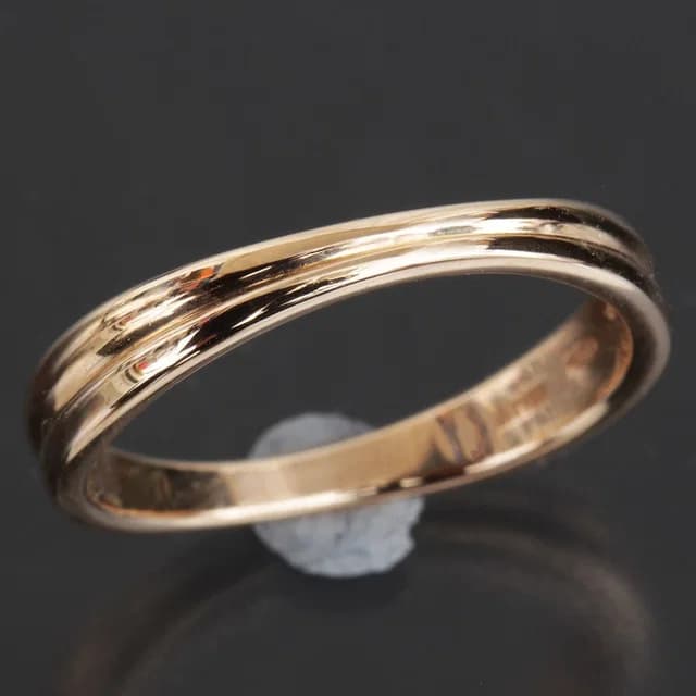 Tiffany & Co. Double Wave Ring 18K Pink Gold in Pink from The Reluxe, photo 1 of 1