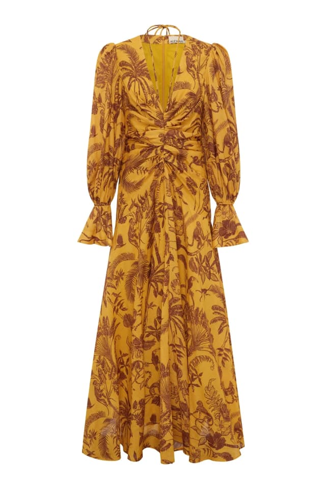 2601 - SUMMER 26 BANANA BLOSSOM GOWN, image 1 of 1 from Alemais