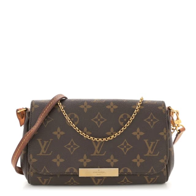Louis Vuitton Favorite PM Monogram Coated Canvas Bag - Brown in Brown Coated canvas from H&T, photo 1 of 1