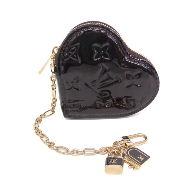 Louis Vuitton Coeur Coin Purse M93561 Women's Monogram Vernis Coin Purse/coin Case Amarante in Amarante Monogram Vernis from Elady, photo 1 of 1