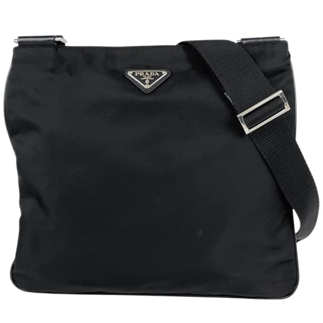 Prada Shoulder Bag Nylon Nero in Black Nylon from The Reluxe, photo 1 of 1