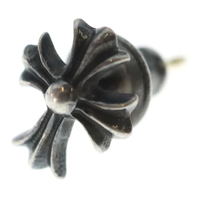 Chrome Hearts No2 CH Cross Studs Earrings Silver in Silver from The Reluxe, photo 1 of 1