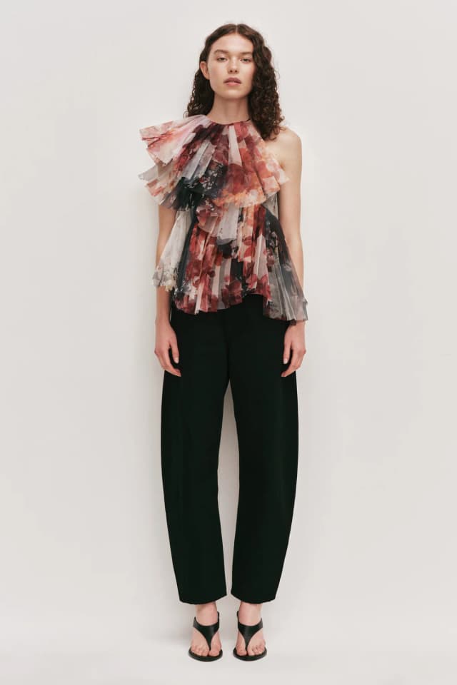 AJE Westlyn Top in MOONFLOWER, image 1 of 1 from Aje