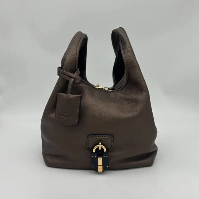 Loewe Karie Tote Bag Canvas Leather Gold in Gold Canvas from The Reluxe, photo 1 of 1
