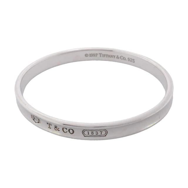 Tiffany & Co. Bangle Narrow 925 Sterling Silver Bracelet in Silver from The Reluxe, photo 1 of 1