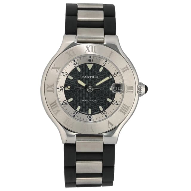 Cartier Must 21 W10147U2 37mm Stainless Steel Watch from H&T, photo 1 of 1