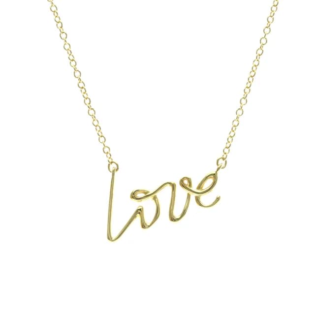 Tiffany & Co. Paloma Picasso Graffiti Love Pendant Yellow Gold (18K) No Stone Men in Gold Yellow gold (18K) from Elady, photo 1 of 1