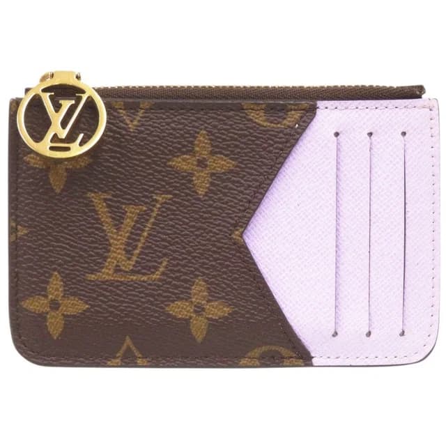 Louis Vuitton Card Holder Romy Monogram Lilac Case in Purple Coated canvas from The Reluxe, photo 1 of 1
