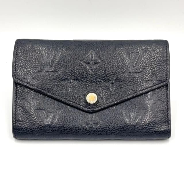 Louis Vuitton Portefeuille Compact Monogram Empreinte Noir Leather Black in Black Leather from The Reluxe, photo 1 of 1