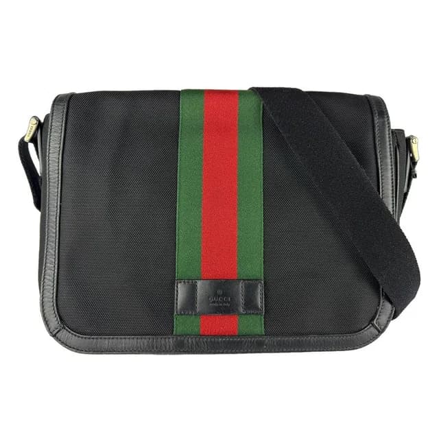 Gucci Crossbody Shoulder Bag in Canvas from The Reluxe, photo 1 of 1
