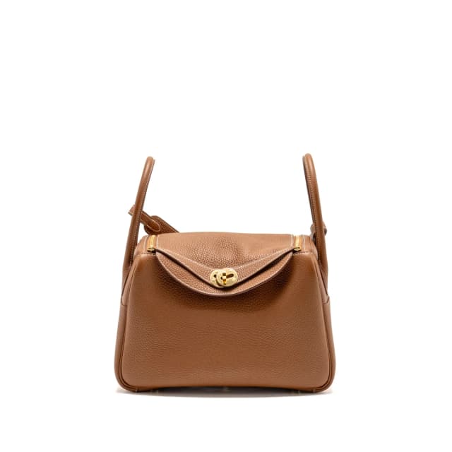 Hermès Lindy 26 Clemence GOLD GHW Stamp Z in Gold Clemence leather from EMIER, photo 1 of 1