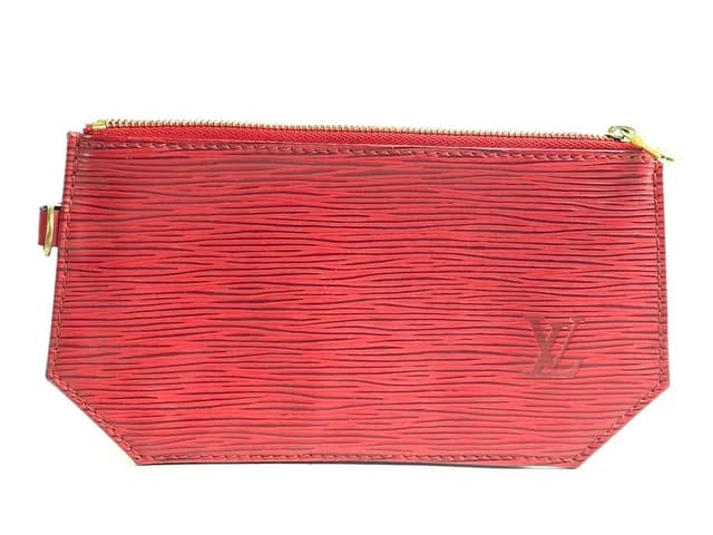 Louis Vuitton Red Epi Geometric Sac Pouch Pochette in Red from Bagriculture, photo 1 of 1