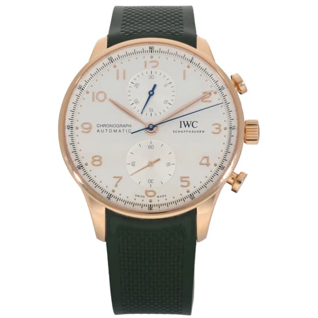 IWC Portuguese IW371611 41mm Gold Watch in Gold from H&T, photo 1 of 1