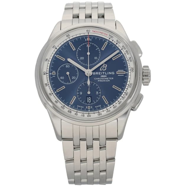 Breitling Premier Chronograph A13315 42mm Stainless Steel Watch from H&T, photo 1 of 1