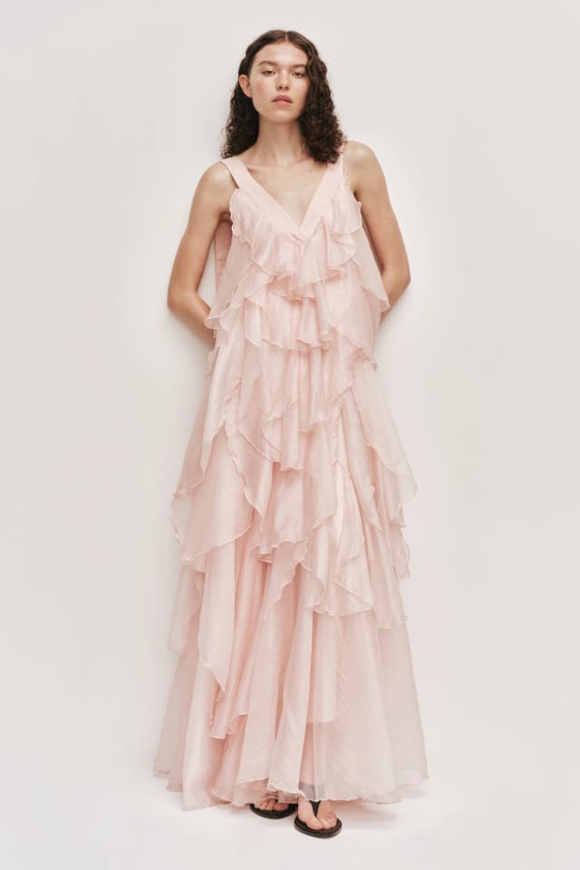 AJE Athena Gown in TEA BLOSSOM, image 1 of 1 from Aje