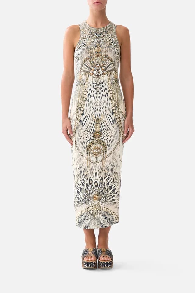 Camilla eBoutique JERSEY TANK DRESS LADY LIONHEART, image 1 of 1 from CAMILLA