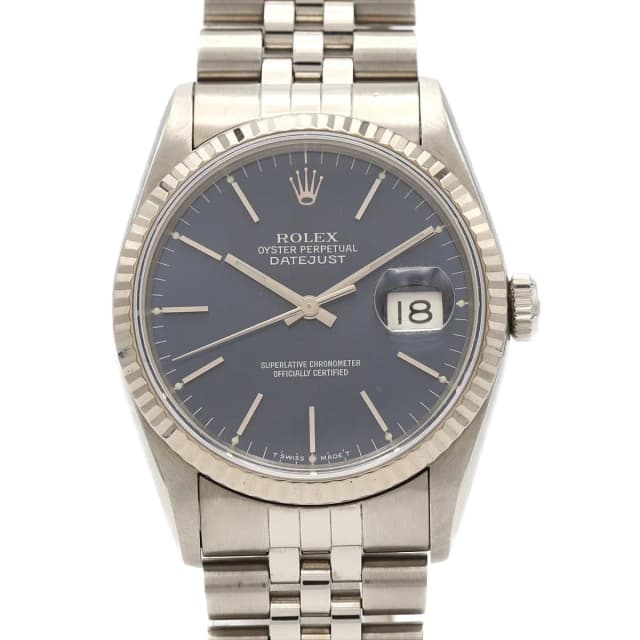 Rolex Datejust Stainless Steel White Gold Automatic in White from The Reluxe, photo 1 of 1