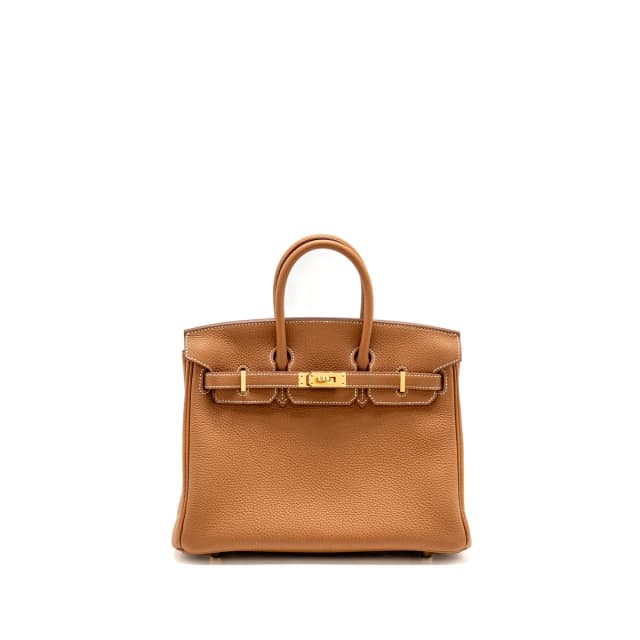Hermès Birkin 25 Togo gold GHW Stamp W in Gold Togo leather from EMIER, photo 1 of 1