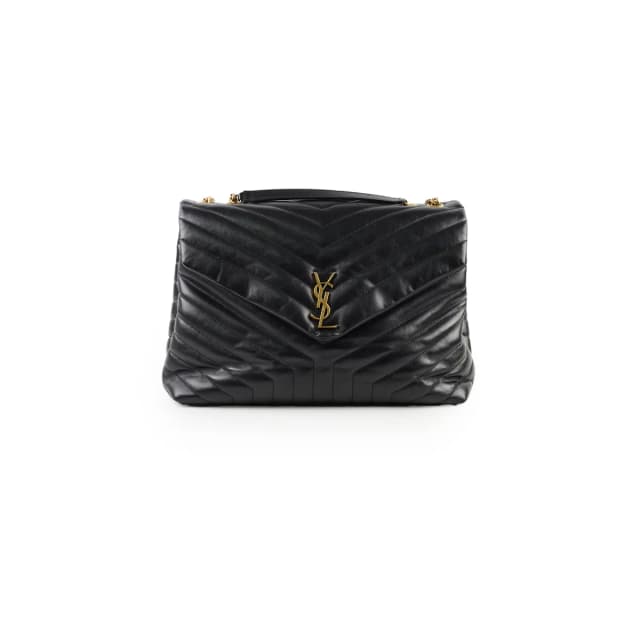 Saint Laurent Large Lou Bag Black GHW in Black from The Purse Affair, photo 1 of 1