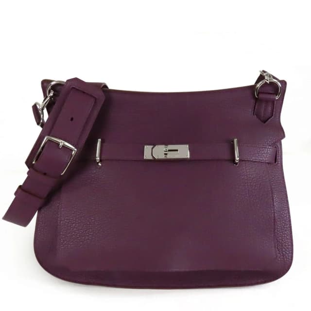 Hermès Jypsiere 37 Ultra Violet Silver Fjord Shoulder Bag in Purple from The Reluxe, photo 1 of 1
