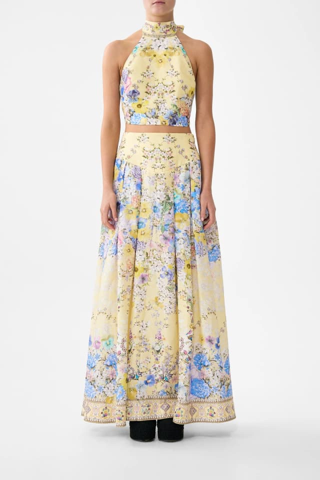 Camilla eBoutique CORSET WAIST MAXI SKIRT DARLING BUDS, image 1 of 1 from CAMILLA