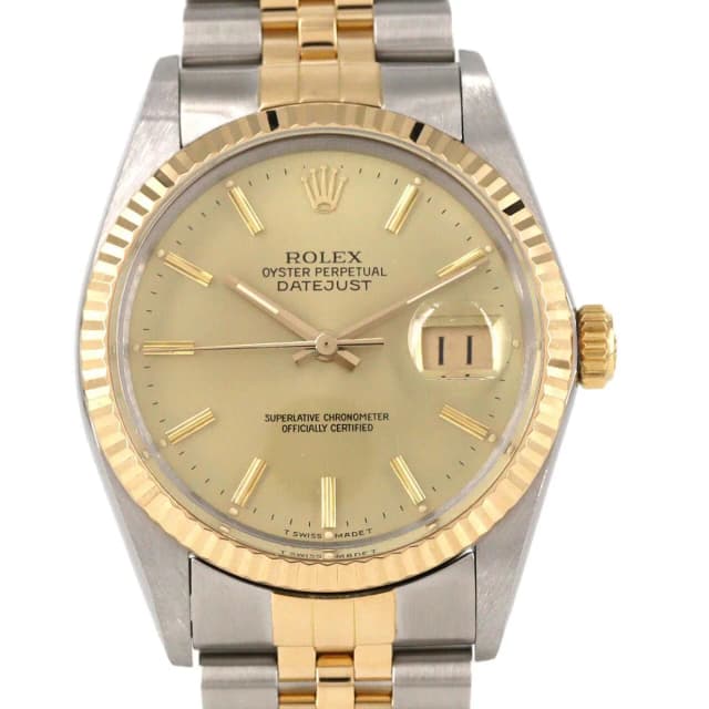 Rolex Datejust Stainless Steel Yellow Gold Automatic in Yellow from The Reluxe, photo 1 of 1