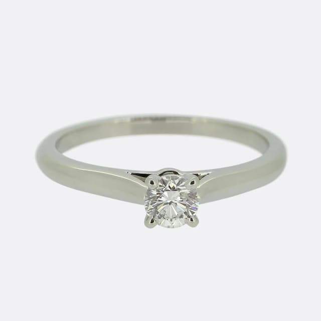 Cartier 0.20 Carat Diamond Solitaire Ring from The Vintage Jeweller, photo 1 of 1