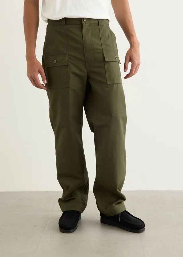 SOUTH2 WEST8 Bush Pants in B-Olive, image 1 of 1 from Incu