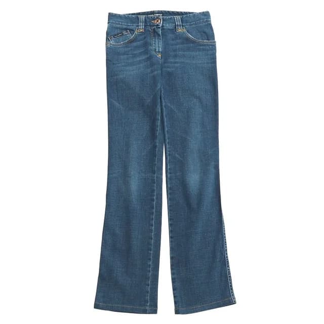Dolce & Gabbana Denim Pants 36 Stretch Logo Pocket in Denim from The Reluxe, photo 1 of 1
