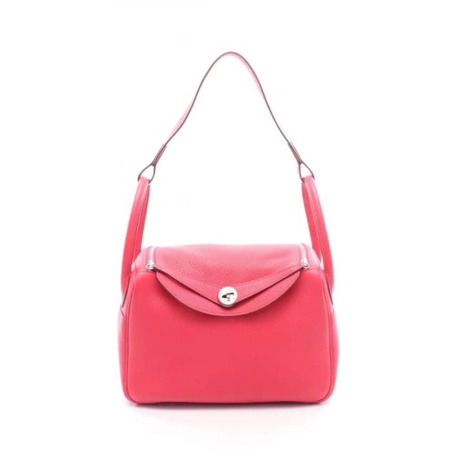 Hermès Shoulder Bag Lindy 30 Rose Leather in Pink Leather from The Reluxe, photo 1 of 1