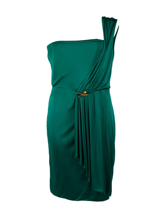 Gucci One Shoulder Dress with Gold Embellishment in Gold from Csd, photo 1 of 1