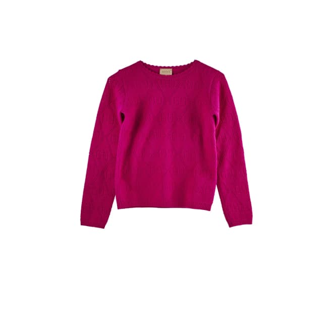 Gucci Sweater Girls Size 10 in Purple Wool from The Purse Affair, photo 1 of 1